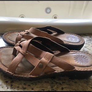 Ugg leather sandals